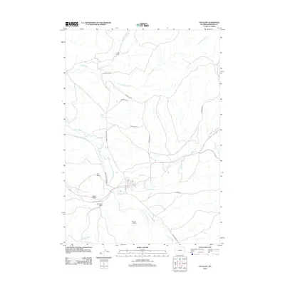 2012 Map of Ten Sleep, 2012 Print