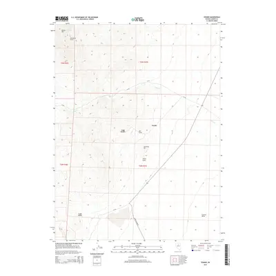 2014 Map of Tenabo, 2014 Print