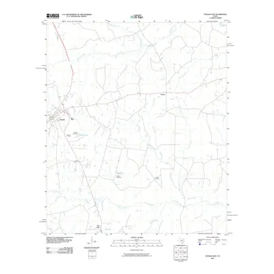 2010 Map of Tenaha East, 2010 Print