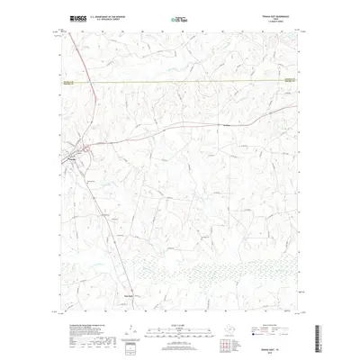 2019 Map of Tenaha East, 2019 Print