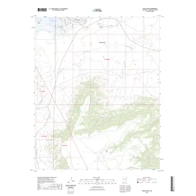 2023 Map of Tenaja Mesa, 2023 Print