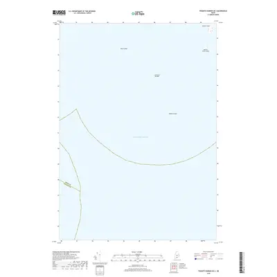 2018 Map of Tenants Harbor OE S, 2018 Print