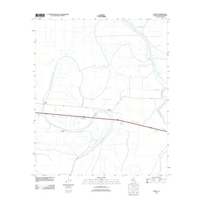 2012 Map of Tendal, 2012 Print