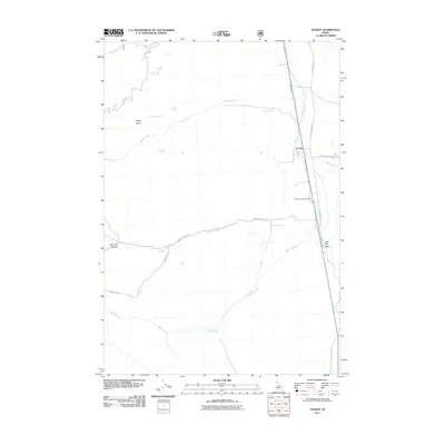 2011 Map of Tendoy, 2011 Print