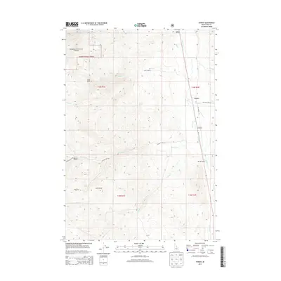 2013 Map of Tendoy, 2013 Print