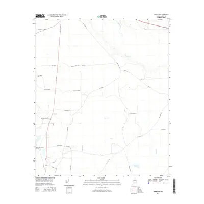 2014 Map of Tenmile Bay, 2014 Print