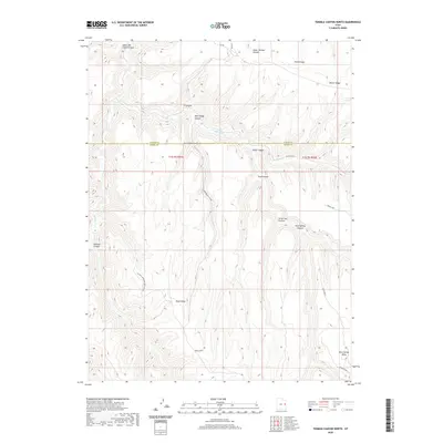 2020 Map of Tenmile Canyon North, 2020 Print