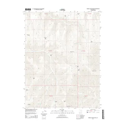 2014 Map of Tenmile Canyon South, 2014 Print