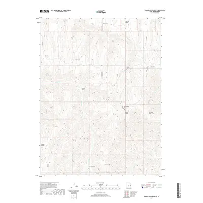 2020 Map of Tenmile Canyon South, 2020 Print