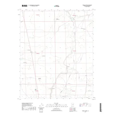 2018 Map of Tenmile Cedars, 2018 Print