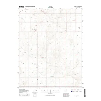 2014 Map of Tenmile Flat, 2014 Print