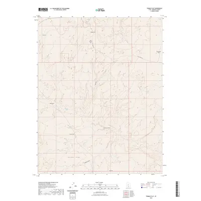 2023 Map of Tenmile Flat, 2023 Print