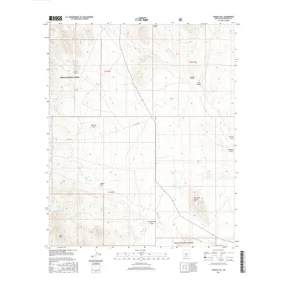 2017 Map of Tenmile Hill, 2017 Print