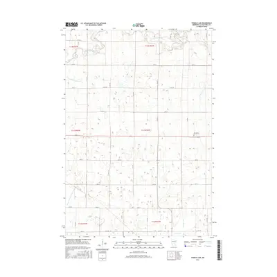 2016 Map of Tenmile Lake, 2016 Print
