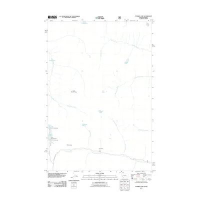 2011 Map of Tenmile Lake, 2011 Print
