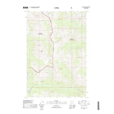 2020 Map of Tenmile Lake, 2020 Print