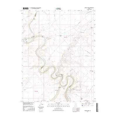 2017 Map of Tenmile Point, 2017 Print