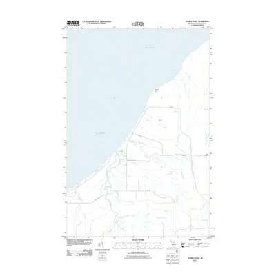 2011 Map of Tenmile Point, 2011 Print