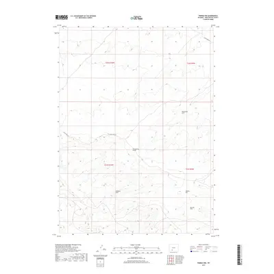 2017 Map of Tenmile Rim, 2017 Print