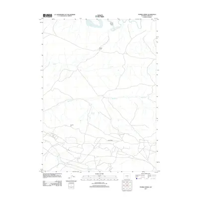 2012 Map of Tenmile Spring, 2012 Print