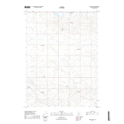 2017 Map of Tenmile Spring, 2017 Print