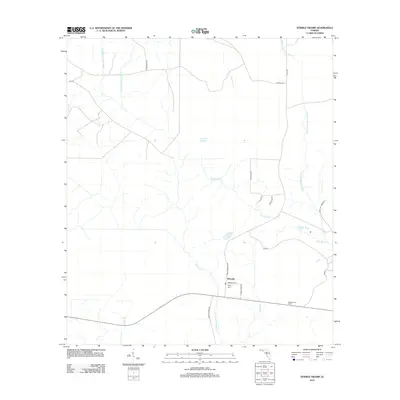 2012 Map of Tenmile Swamp, 2012 Print