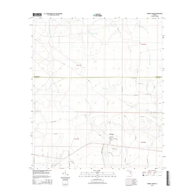 2015 Map of Tenmile Swamp, 2015 Print