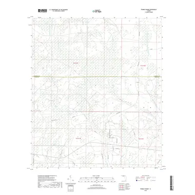 2018 Map of Tenmile Swamp, 2018 Print