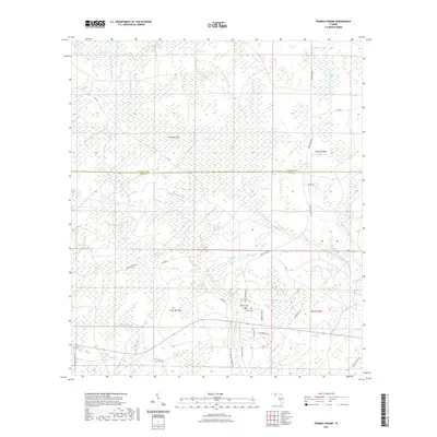 2021 Map of Tenmile Swamp, 2021 Print