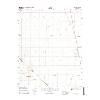 2014 Map of Tenmile Well, 2014 Print