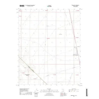 2018 Map of Tenmile Well, 2018 Print