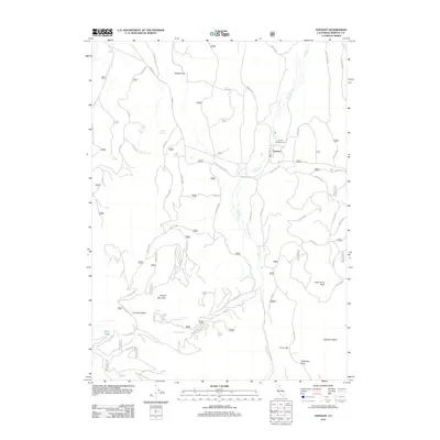 2012 Map of Tennant, 2012 Print