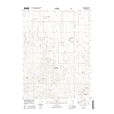 2015 Map of Tennant, 2015 Print