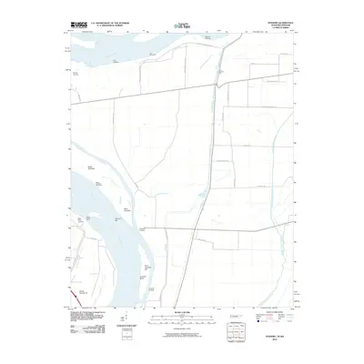 2010 Map of Tennemo, 2010 Print