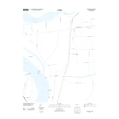 2013 Map of Tennemo, 2013 Print
