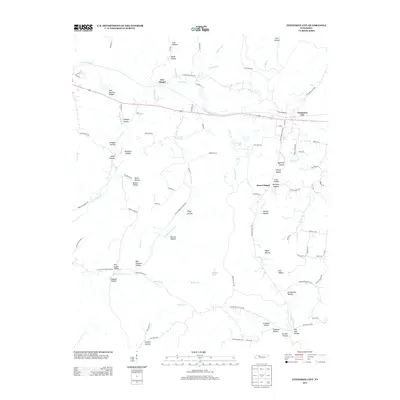 2013 Map of Tennessee City, 2013 Print