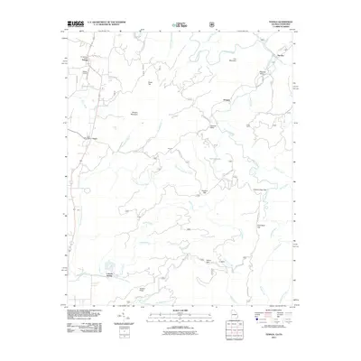 2011 Map of Tennga, 2011 Print