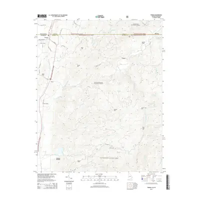2014 Map of Tennga, 2014 Print