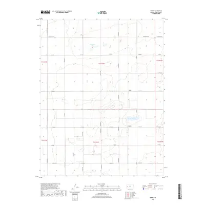 2018 Map of Tennis, 2018 Print
