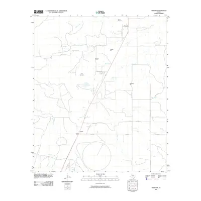 2010 Map of Tennyson, 2010 Print