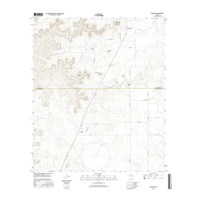 2016 Map of Tennyson, 2016 Print