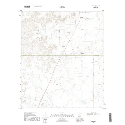 2019 Map of Tennyson, 2019 Print