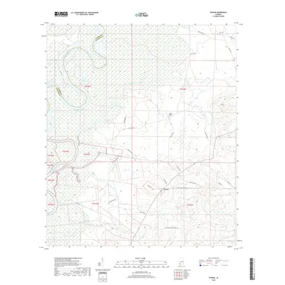 2018 Map of Tensaw, 2018 Print