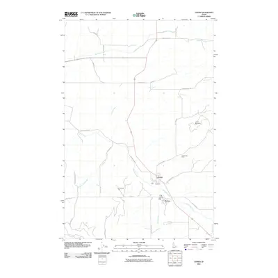 2010 Map of Tensed, 2010 Print