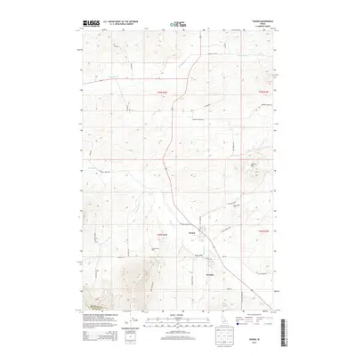 2013 Map of Tensed, 2013 Print