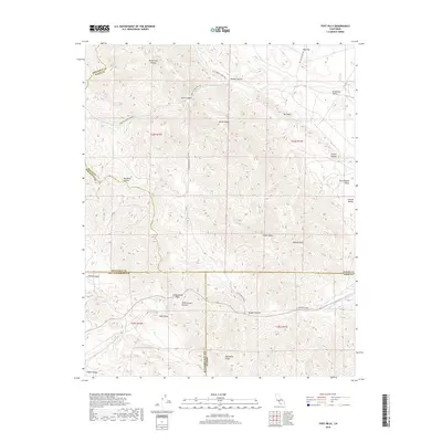 2018 Map of Tent Hills, 2018 Print
