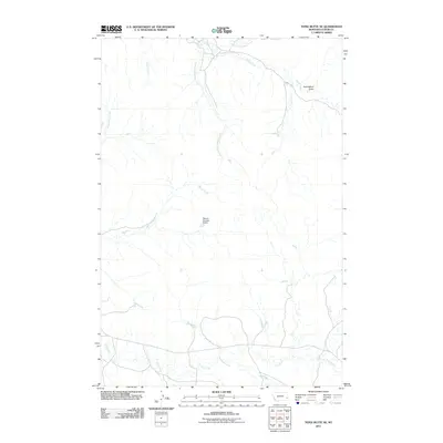 2011 Map of Tepee Butte NE, 2011 Print