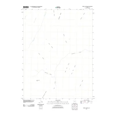 2011 Map of Tepee Canyon, 2011 Print