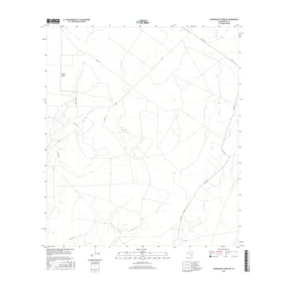 2016 Map of Tequesquite Creek NE, 2016 Print
