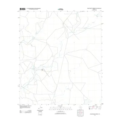2013 Map of Tequesquite Spring, 2013 Print